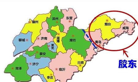 胶东都包括哪些地区(胶河在哪个省)